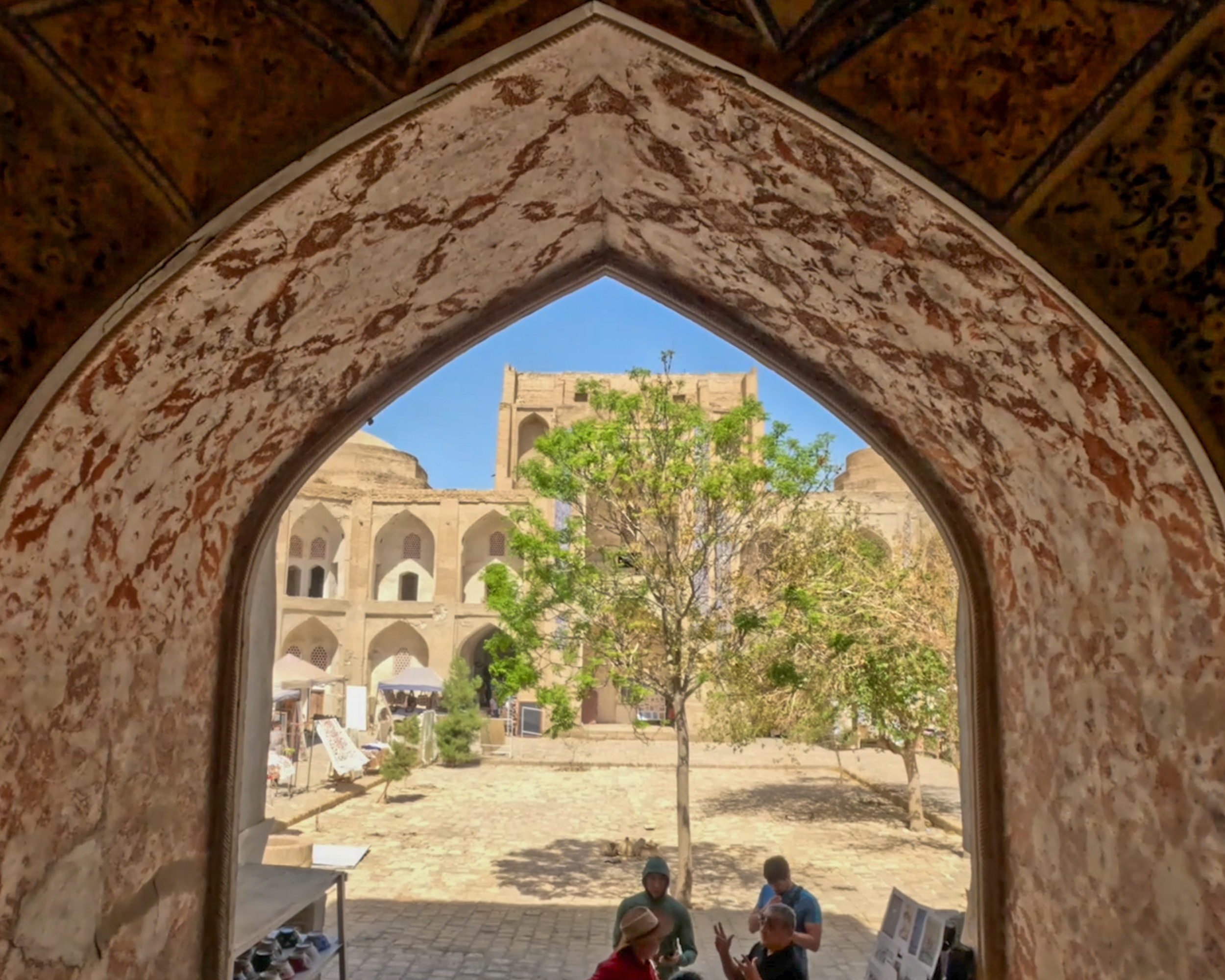 Registan Square, Samarkand at golden hour