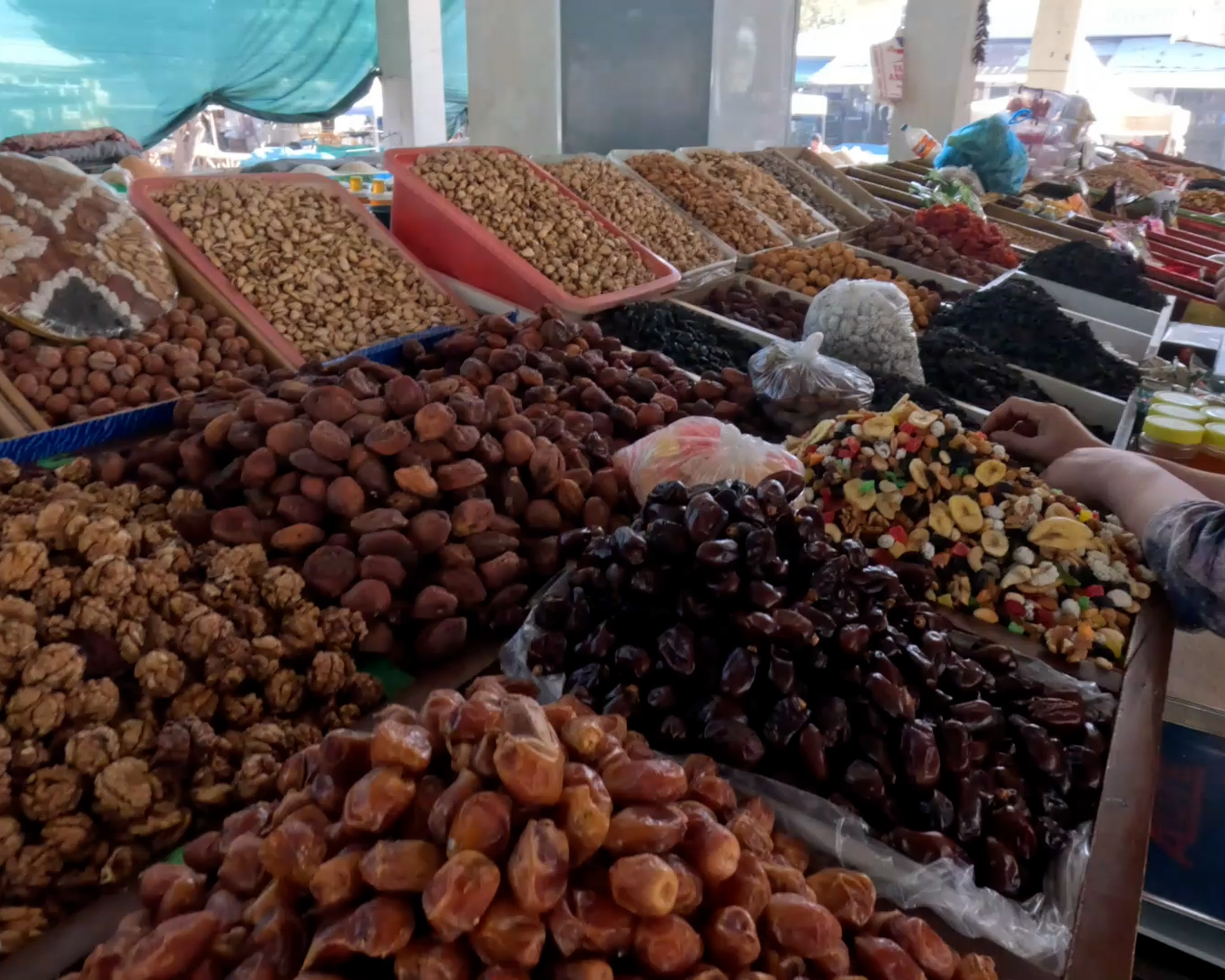 Artisan craft market in the Fergana Valley